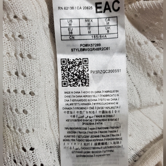 Guess Elia Sleeveless Ruffled Top size Med - Picture 5 of 6